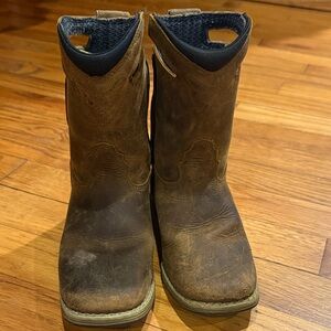 Dan Post Distressed Brown Leather Boots